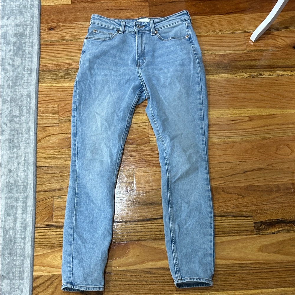 H&M Sky Blue Denim Pants